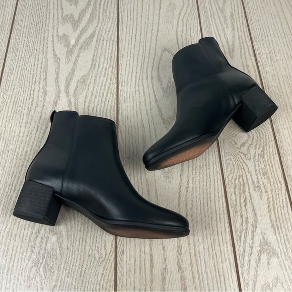 Soul Naturalizer Richy Zip Women's Ankle Boots 7.5W Black Faux Leather $120 - Picture 6 of 10